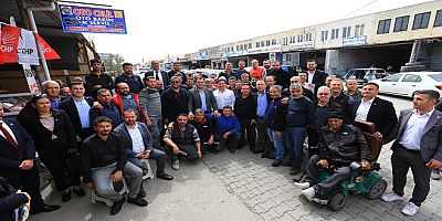 CHP Muğla Büyükşehir Başkan Başkan Adayı Aras, Dalaman’da Meslek Odaları ve Sanayi Esnafı İle Buluştu
