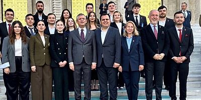 CHP Muğla İl Gençlik Kolları, Ankara’da Ziyaretlerde Bulundu