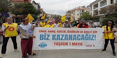 COŞKUYLA BİRLİKTE YÜRÜDÜLER!