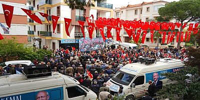 Cumhurbaşkanı Adayı Kılıçdaroğlu’nun Milas Seçim Bürosu Açıldı