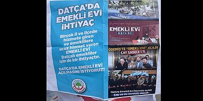 Datça “100 Yaş Evi” Yer Tahsisi Yapıldı!