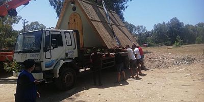Datça Ilıca Camping'deki “Kaçak Yapılar”ın Kaldırılma Süreci Başlatıldı