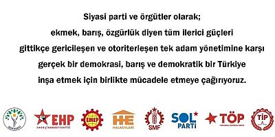 Demokratik Güçlerden, Gözaltı ve Tutuklamalara Tepki