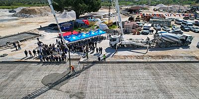 Fen İşleri Müdürlüğü Binasının Temeli Atıldı