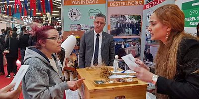 Fuarda, Milas Belediyesi Tarımsal Hizmetler Müdürlüğünün Standına Büyük İlgi