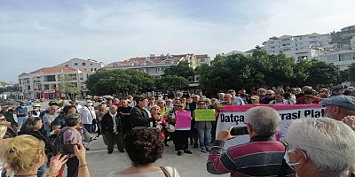 Gezi Kararı, Datça’da Protesto Edildi