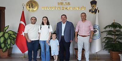 Göktuğ’dan, Başkan Topuz’a Teşekkür Ziyareti