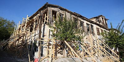 Hadi Eskişar Konağı’nda Restorasyon Çalışmaları Devam Ediyor
