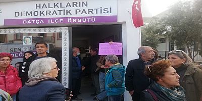 HDP Datça İlçe Örgütünün, Açıklama Yapmasına İzin Verilmedi