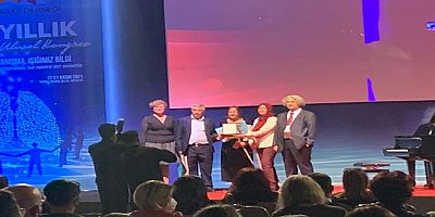 İkizköy Çevre Komitesine, Türk Toraks Derneğinden, Çevre ve İklim Sorunları Savunuculuk Ödülü