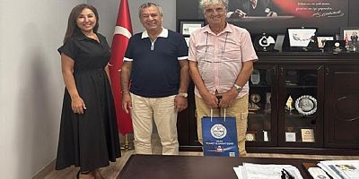 İstanbul Muğlalılar Derneği Başkanı Doç. Dr. Nimet Velioğlu ve Abdullah Kırbaş’tan MİTSO’ya Ziyaret