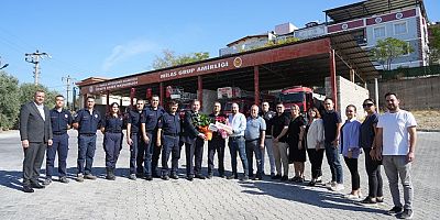 İtfaiye Haftasında, İtfaiye Çalışanlarına Ziyaret   