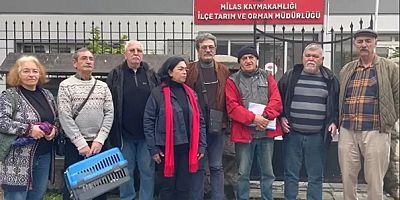 KARDOK, Zeytinlerin Korunması İçin Milas İlçe Tarım Müdürlüğüne Dilekçe Verdi