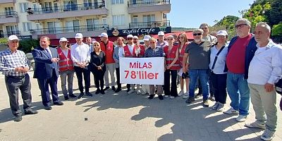 KYK Yurdundan Atılan Öğrenciler İçin Yürüyen CHP PM Üyesi Alkım Denizaslanı, Milas’tan Geçti