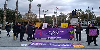 Menteşe Kadın Platformunun, 25 Kasım Basın Açıklaması