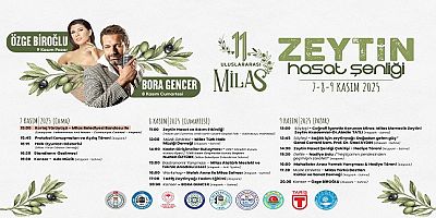 Milas 11. Zeytin Hasat Şenliği Başlıyor