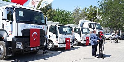 Milas Belediyesi Araç Filosuna Yeni Takviye