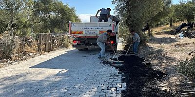 Milas Belediyesi Mahallelerde Çalışmalarını Sürdürüyor