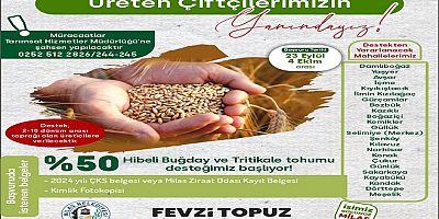 Milas Belediyesi’nden Çiftçilere Tohum Desteği