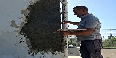Milas Belediyesi’nden Okullarda Bakım ve Onarım Çalışmaları