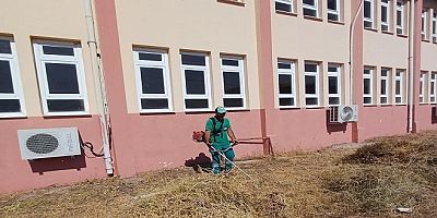 Milas Belediyesi’nden Okullarda Temizlik Çalışması