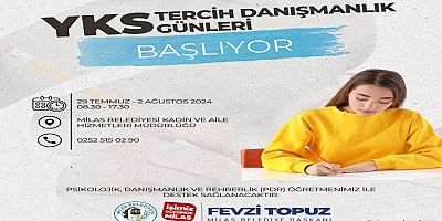 Milas Belediyesi’nden Tercih Danışmanlığı Hizmeti