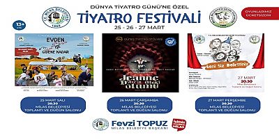 Milas Belediyesi’nden Tiyatro Festivali