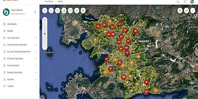 Milas Belediyesinden, Coğrafi Bilgi Sistemleri Yönetimi Uygulaması