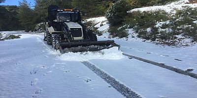 Milas Belediyesinden Karla Mücadele