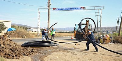 Milas Boğaziçi Mahallesinin Su sorunu Tarih Oluyor