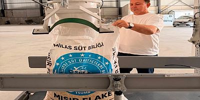 Milas Flake Yem’de Deneme Üretimi Başladı