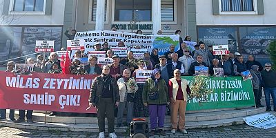 Milas’ın Zeytinini, Onurunu, Geleceğini Savunmak İçin Buradayız!