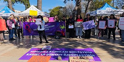 Milas Kadın Dayanışmasının 8 Mart Açıklaması