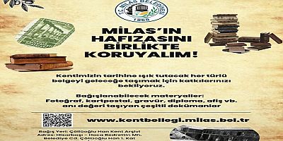 Milas Kent Belleğini, Birlikte Oluşturalım!