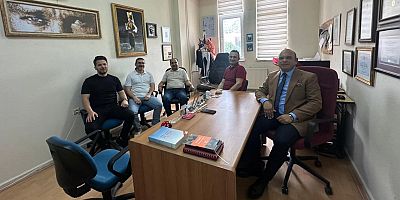 Milas MYO Yönetiminden, Doçent Unvanı Alan Mehmet Günlük’e Kutlama Ziyareti