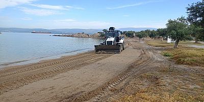 Milas Sahilleri Yaz Sezonuna Hazırlanıyor