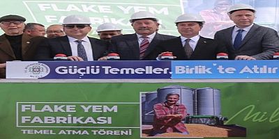 Milas Süt Birliği, “flake yem işleme tesisi” için İlk Adım Attı 