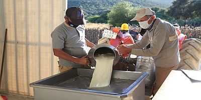 Milas Süt Birliği Üyelerinin Bayramda Yüzü Güldü