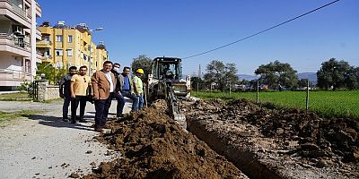 Milas’ta Doğalgaz Çalışmaları Başladı