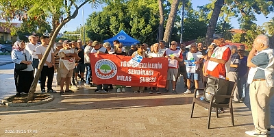 Milaslı Emeklilerin, Belediye Başkanı Topuz’dan İstekleri!