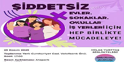 Milaslı Kadınlar, Bugün 17’de Yürüyor!