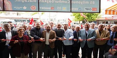 Millet İttifakı Ören Seçim Bürosu, Geniş Katılımla Açıldı