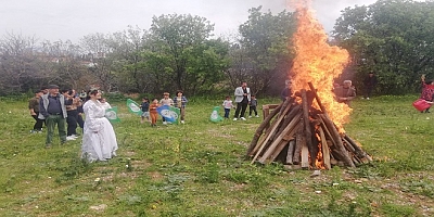 Newroz Ateşi Datça'da Yakıldı! 