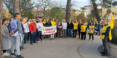 “Sendikal Faaliyetlerimiz Üzerinden Eğitim Sen'i  Hedef Gösterenler, Açıkça Suç İşlemektedir!”