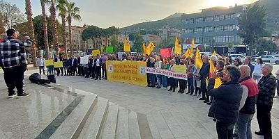 Suriye’deki Alevi Katliamı, Milas’ta Protesto Edildi