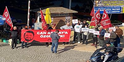 Türkiye İşçi Partisi’nden Milas Salıpazarında, Can Atalay için Açıklama