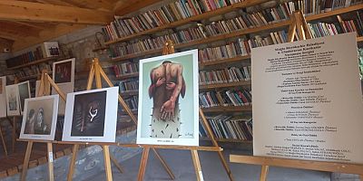 Uluslararası Karikatür Yarışması Sergisi 6 İlçede Sanatseverlerle Buluştu