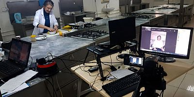 Üniversite - Sektör İşbirliği: Kaligraf Konuk Şef Çevrim İçi (Online) Mutfakta