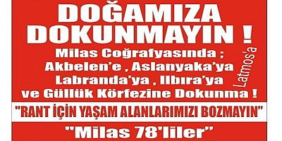 Vahşi Madenciliğin Yok Ettiği Muğla Eko-Sistemi