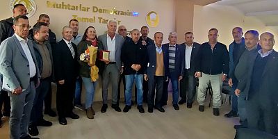 Yayın Kuruluşu BBC’nin Dünyada Belirlediği İlham Veren 100 Kadından Birisi Olan İkizköy Muhtarı Işık’a, Derneğinden Plaket…  